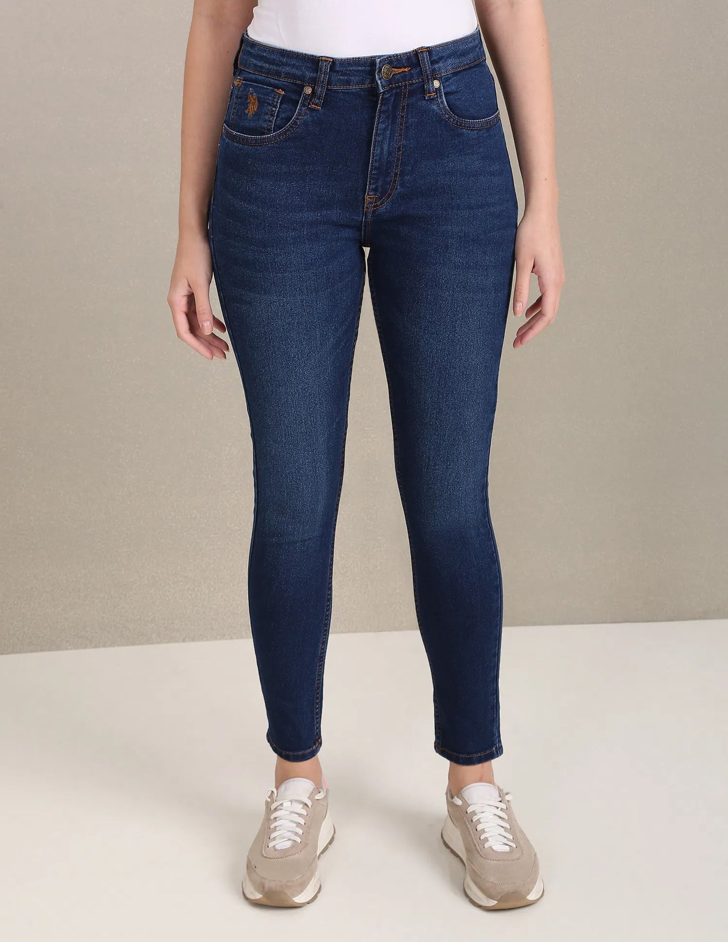 Us Polo Assn Jeans Regular Skinny High Rise