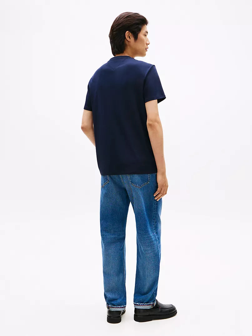 Tommy Hilfiger-Embroidered Crest Logo T-Shirt