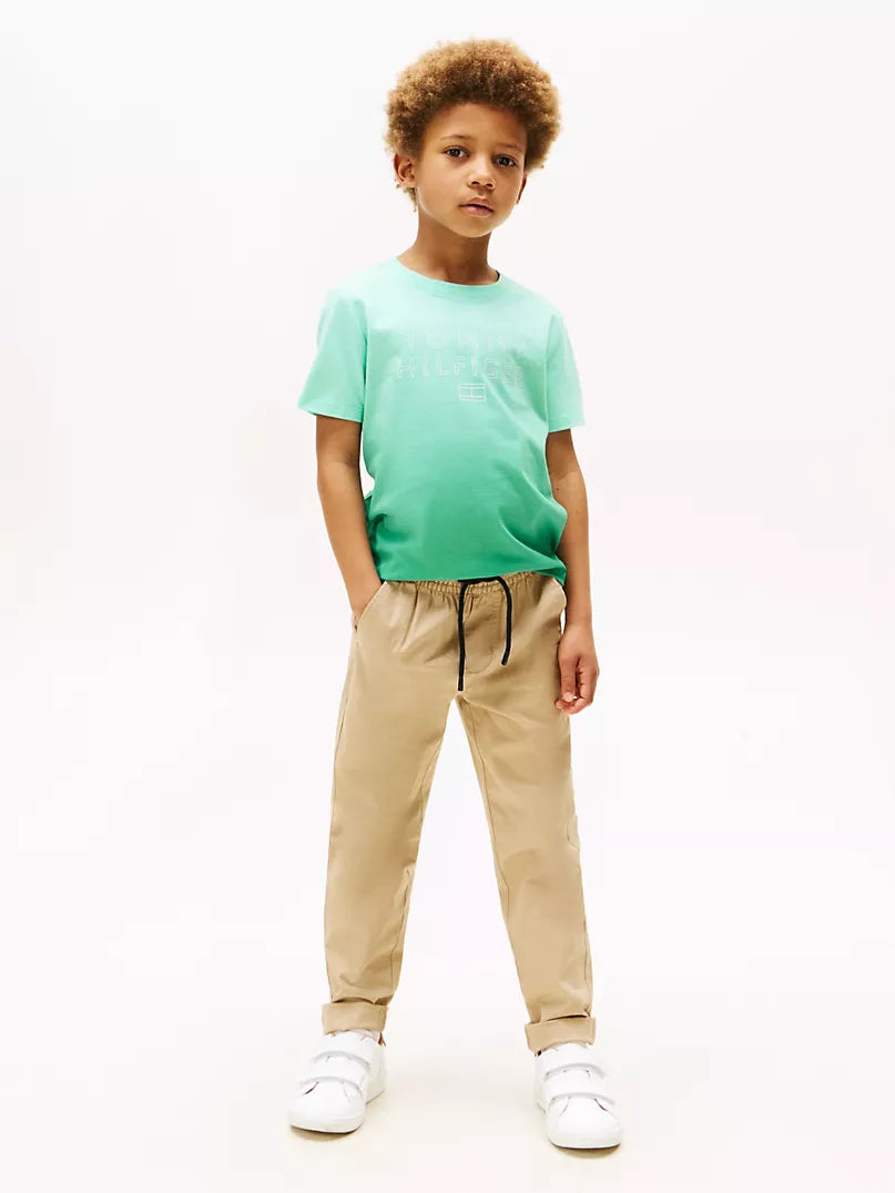 Tommy Hilfiger-Kids' Ombre Hilfiger Logo T-Shirt