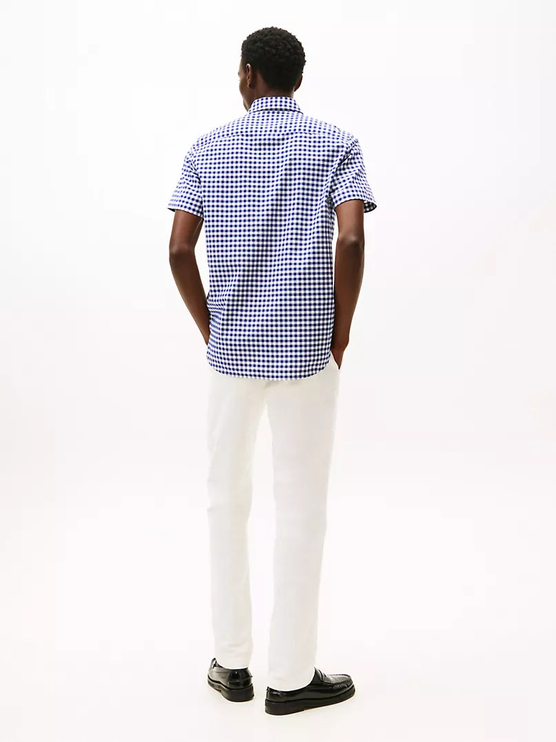 Tommy Hilfiger-Regular Fit Gingham Oxford Shirt