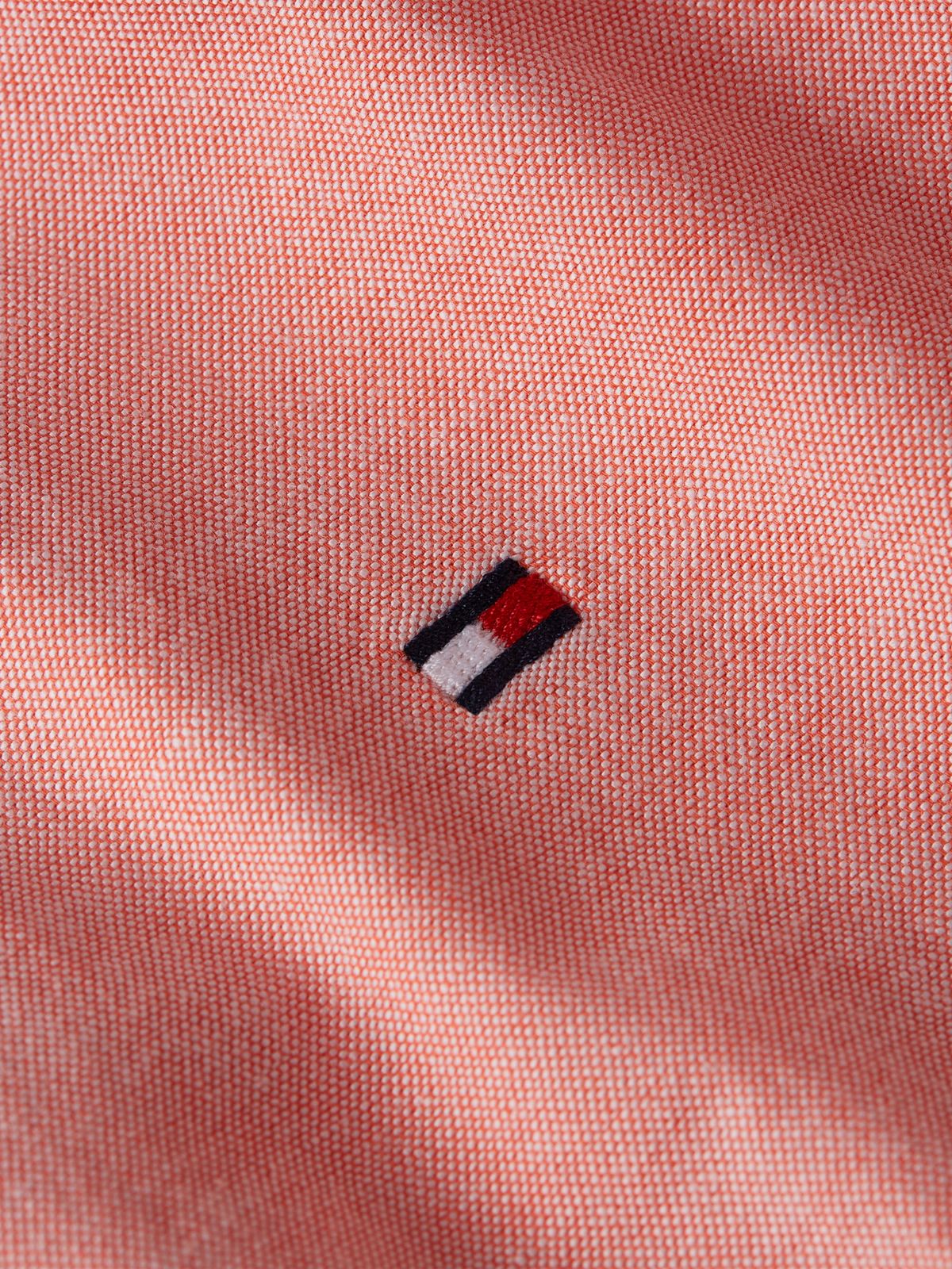 Tommy Hilfiger-Camisa de corte regular con logo bordado