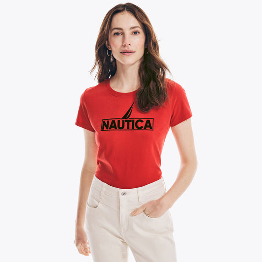 Nautica Logo Graphic T-Shirt