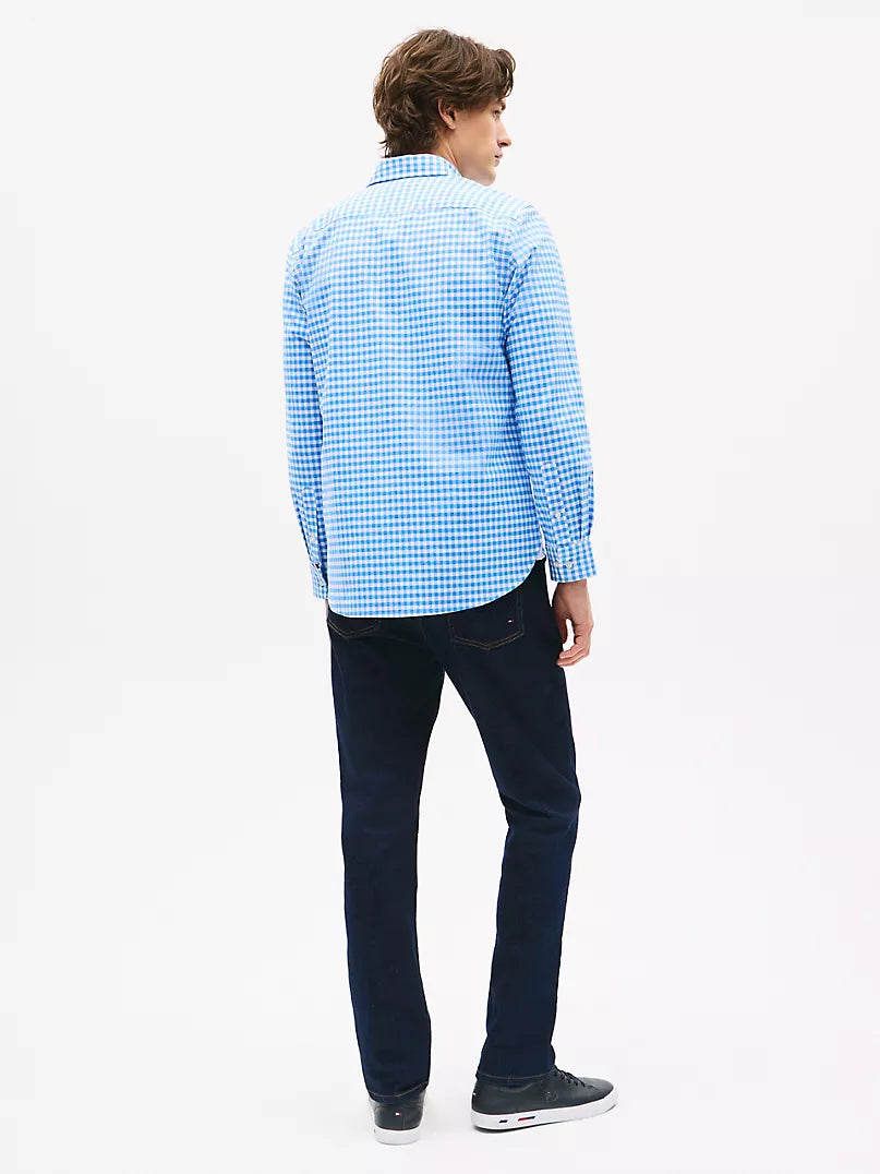 Tommy Hilfiger-Regular Fit Gingham Oxford Shirt