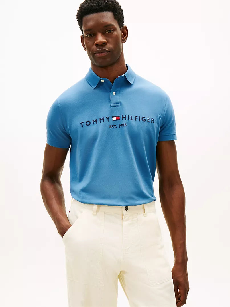Tommy Hilfiger-Embroidered Tommy Logo Polo