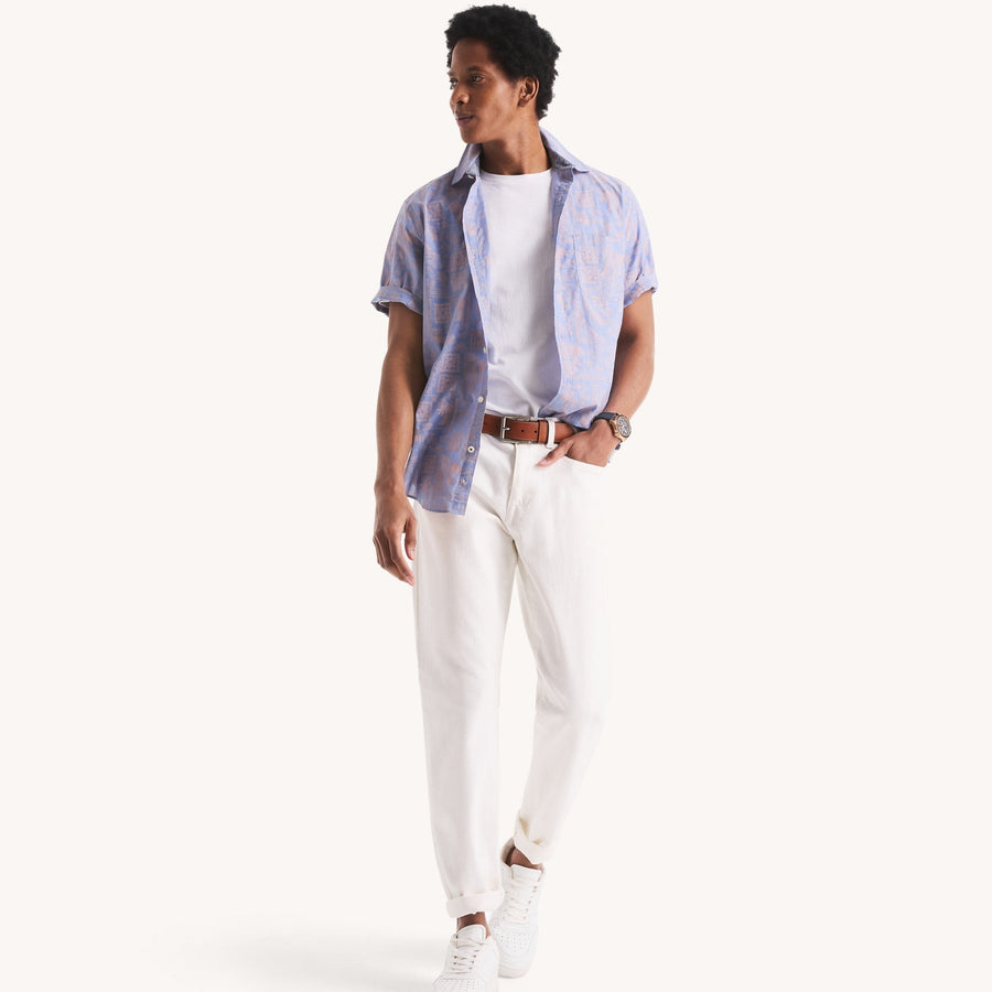 NAUTICA-CAMISA M/C DE HOMBRE