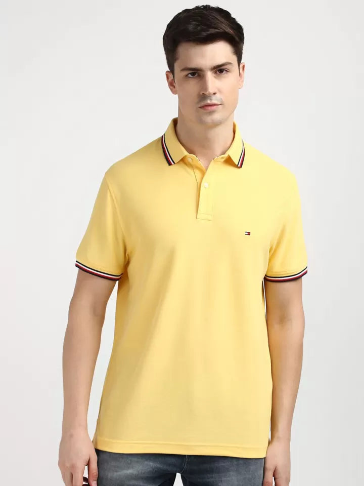 Tommy Hilfiger- Polo Collar Cotton T-shirt