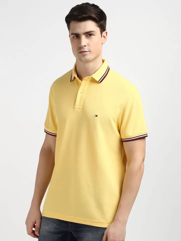Tommy Hilfiger- Polo Collar Cotton T-shirt