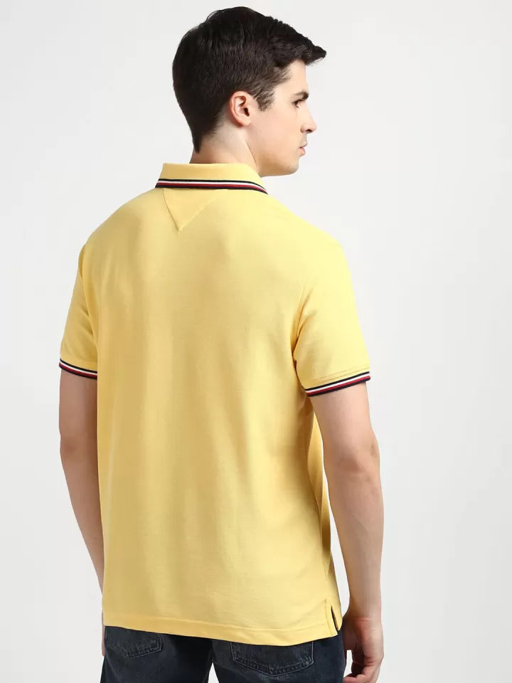 Tommy Hilfiger- Polo Collar Cotton T-shirt