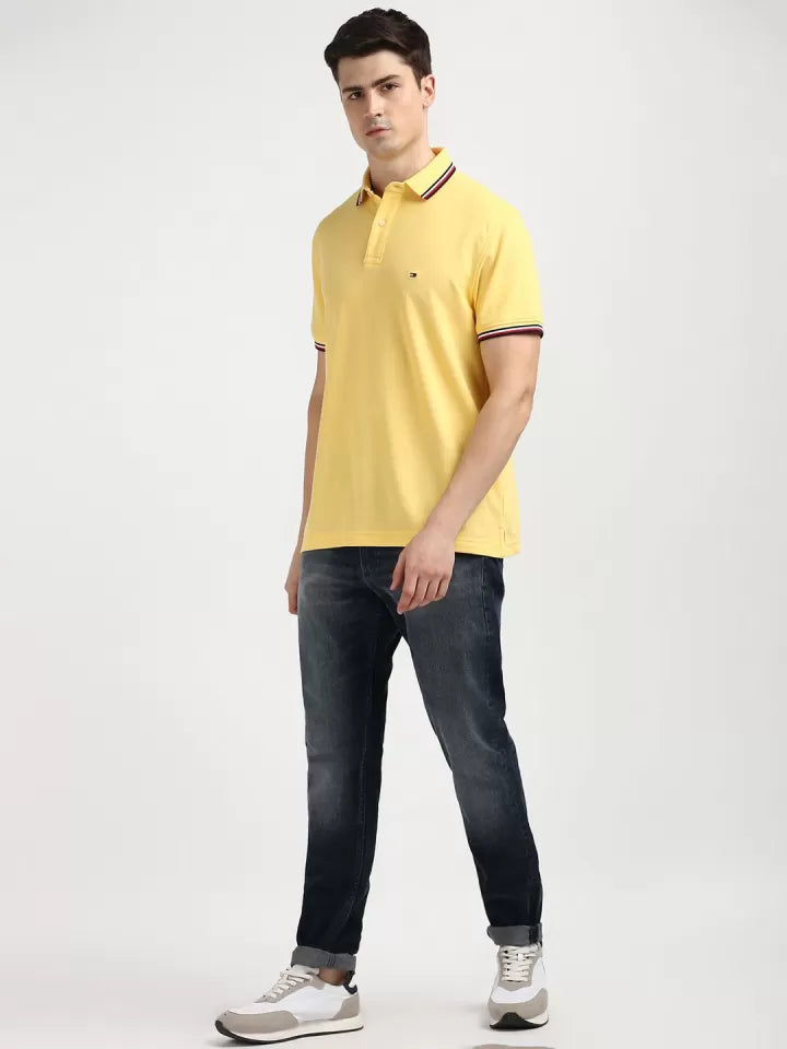 Tommy Hilfiger- Polo Collar Cotton T-shirt