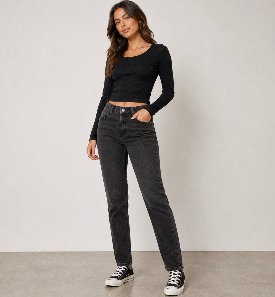 Tahari Jeans Classic Skinny Rayón Denim Women’s