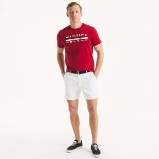 Náutica-heritage logo graphic t-shirt