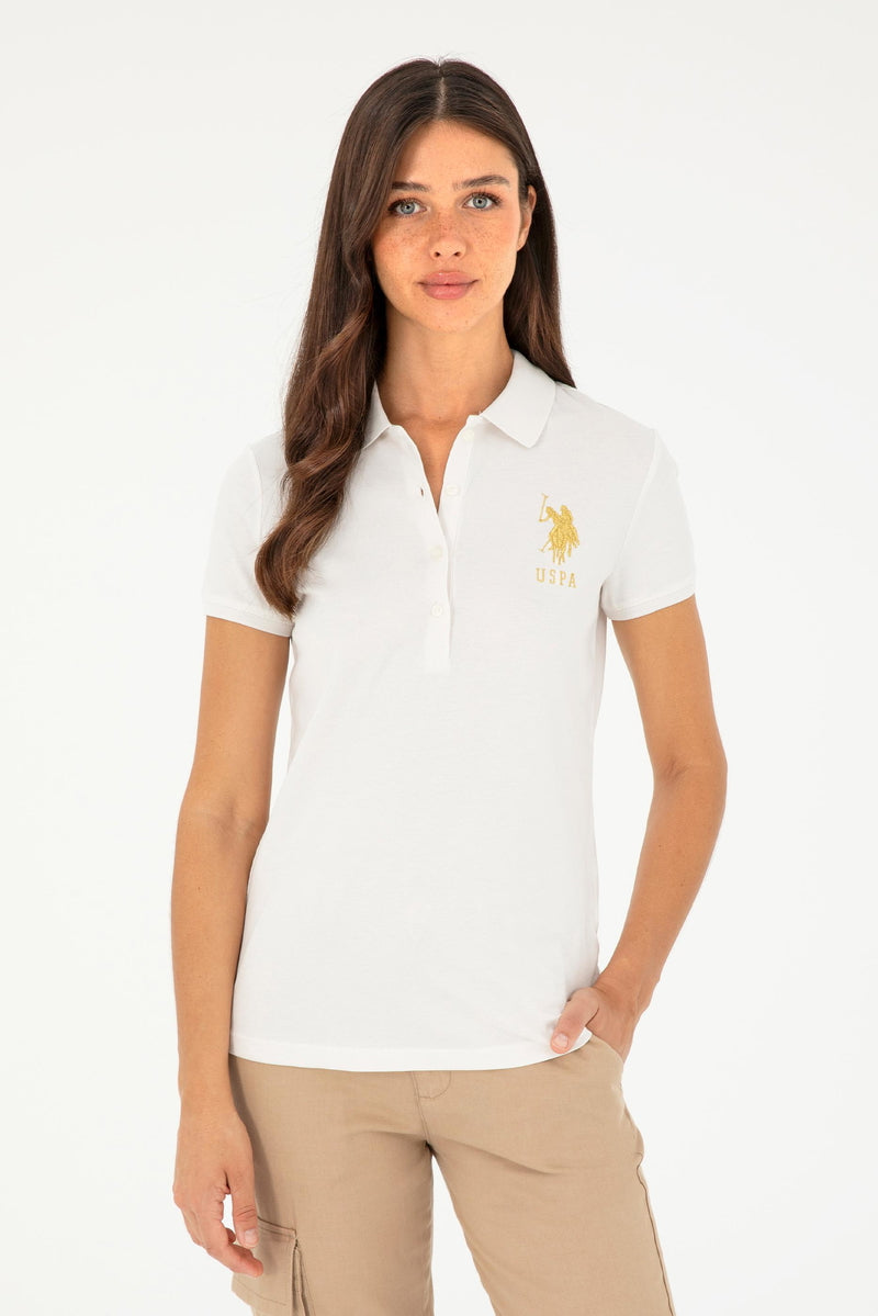 U.S. Polo Assn. USPA Metallic Print Polo
