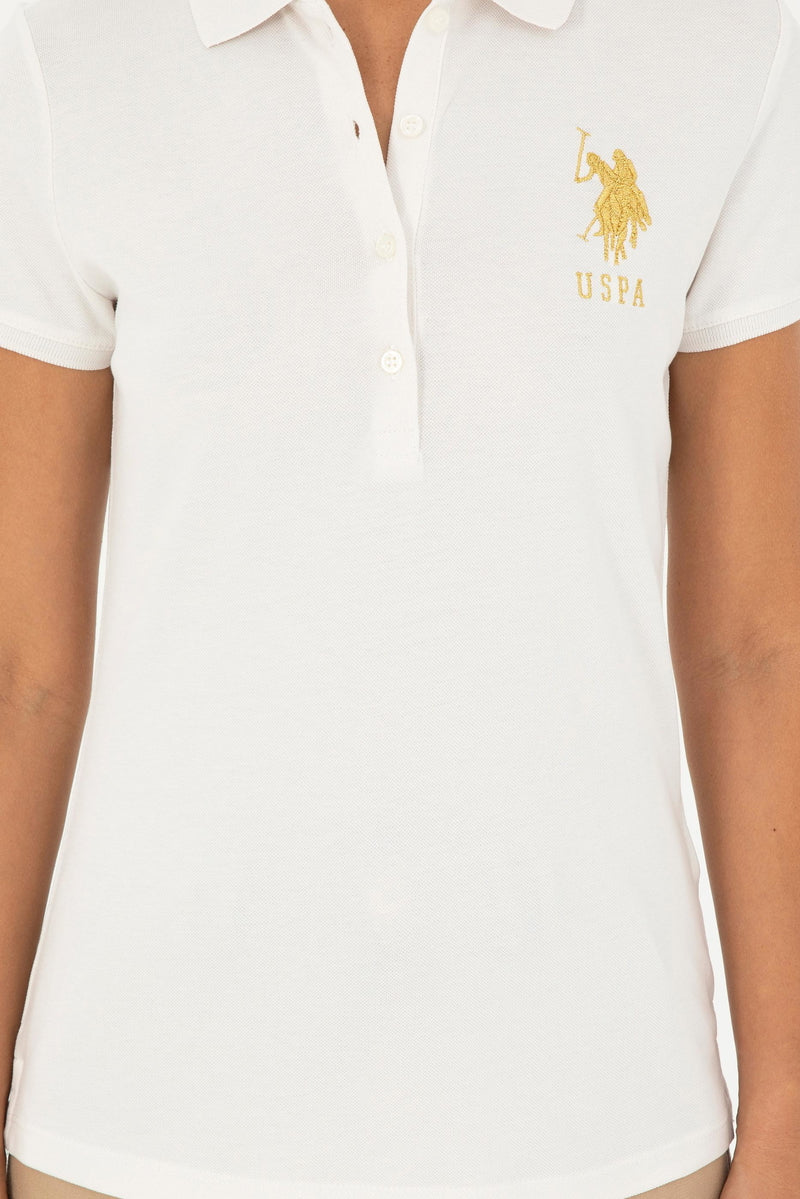 U.S. Polo Assn. USPA Metallic Print Polo