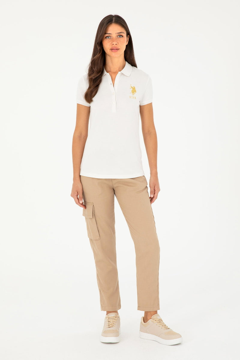 U.S. Polo Assn. USPA Metallic Print Polo