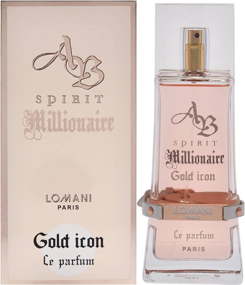 Lomani AB Spirit Millionaire Le Parfum Gold Icon for Women 3.3 oz EDP Spray