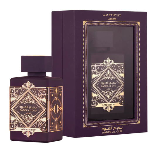 Lattafa Perfumes Bade'e Al Oud Amethyst for Unisex Eau de Parfum Spray