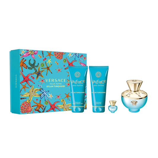 Versace Dylan Turquoise EDT For Women 100ml Set