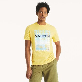 Náutica-ocean vibe graphic t-shirt