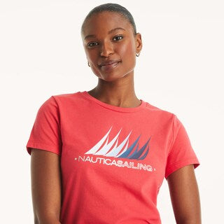 Náutica-sailing foil graphic t-shirt