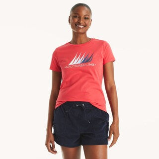 Náutica-sailing foil graphic t-shirt