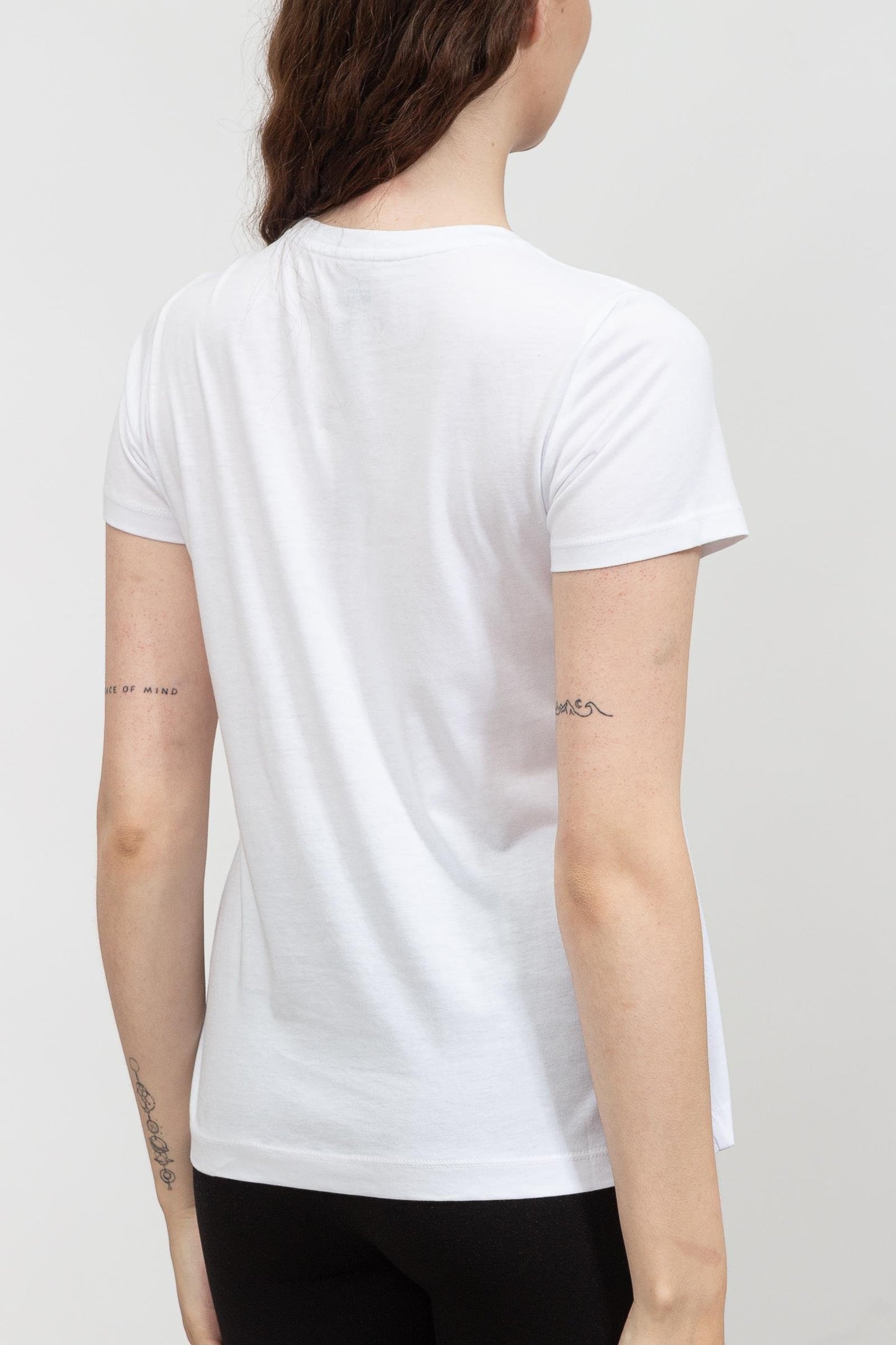 DKNY Kadın Bisiklet Yaka T-Shirt