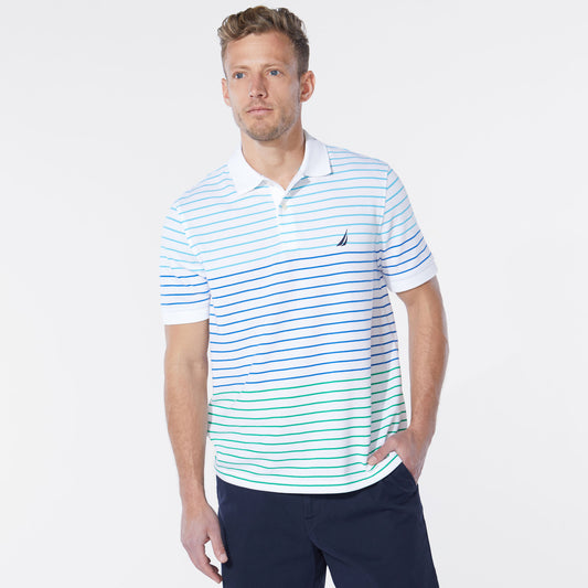 Nautica Classic Fit Stripe Polo