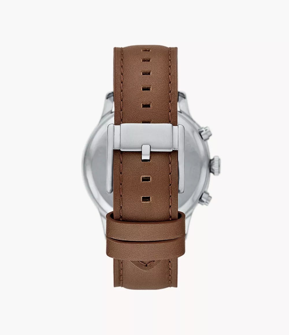 Fossil Bennett Multifunction Brown Leather Watch