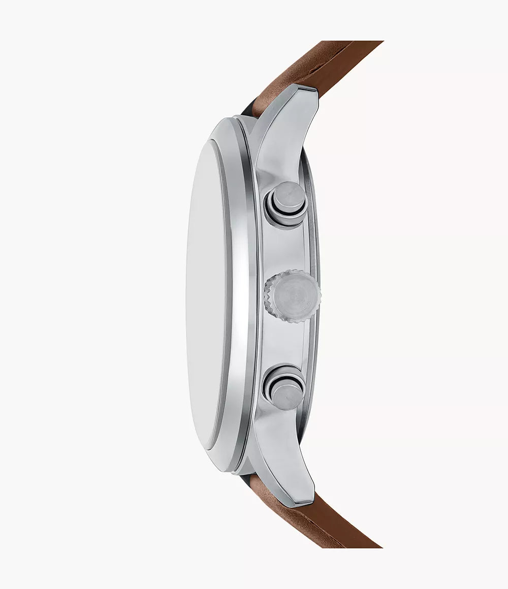 Fossil Bennett Multifunction Brown Leather Watch