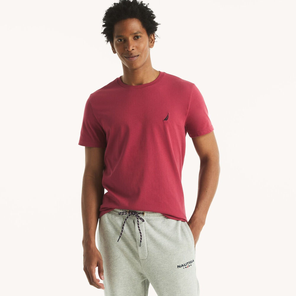 NAUTICA-Crewneck Deck T-Shirt