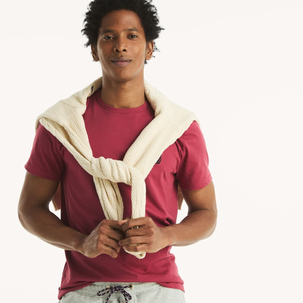 NAUTICA-Crewneck Deck T-Shirt