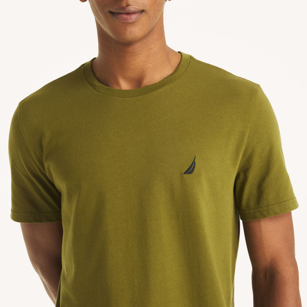 NAUTICA-Crewneck Deck T-Shirt