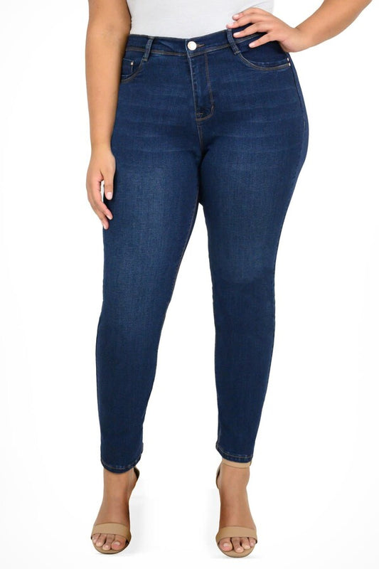 Curve Appeal Essential Skinny High Rise Jeans