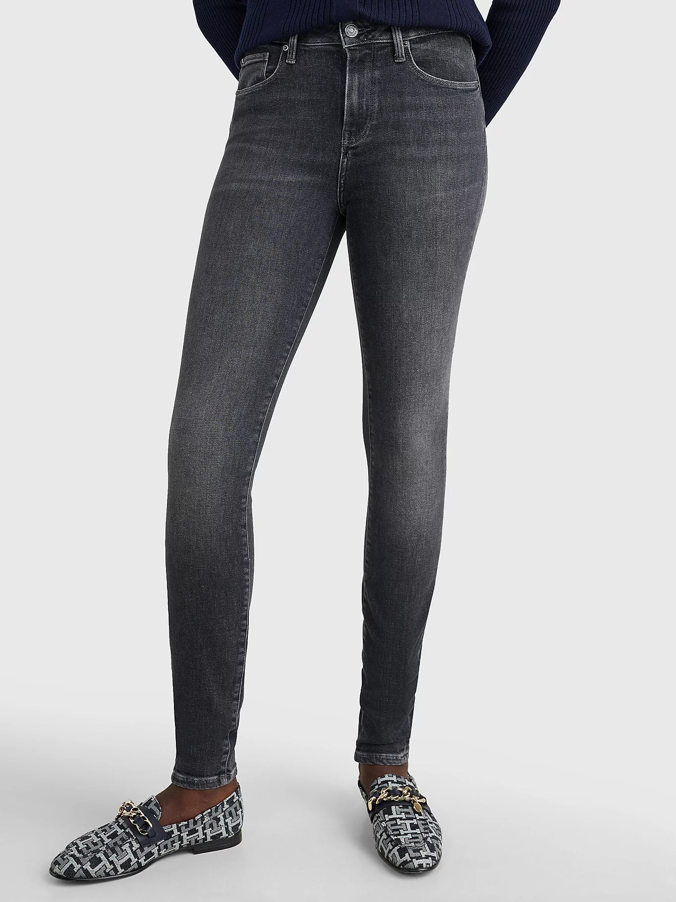 Tommy Hilfiger Como Heritage Skinny Fit Faded Jeans