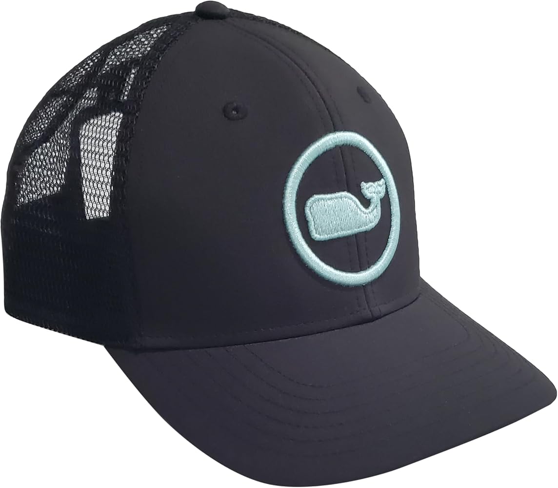Vineyard Vines Whale Dot Performance Trucker Cap for Men