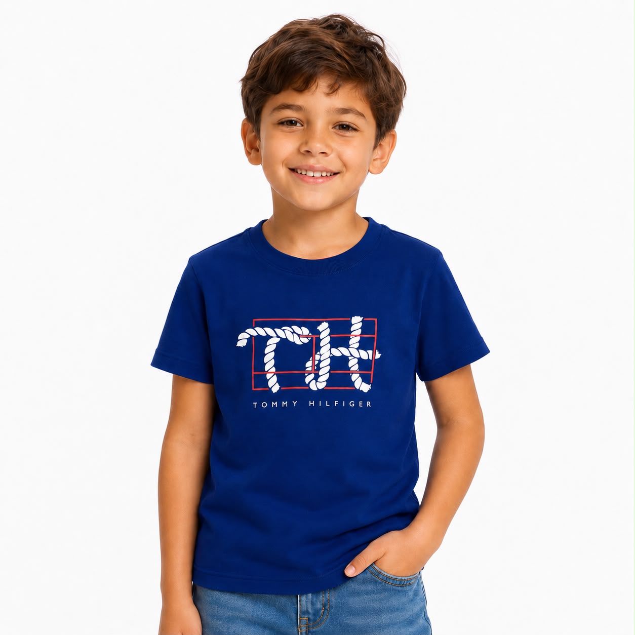 Tommy Hilfiger Kids' Rope Logo T-Shirt