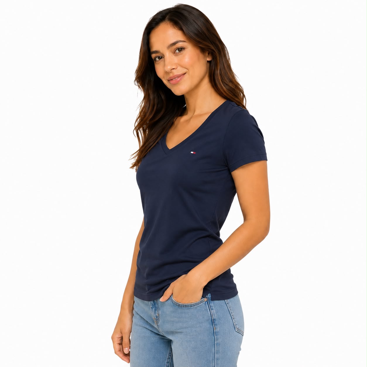 Tommy Hilfiger Essential V-Neck Slim Fit T-Shirt