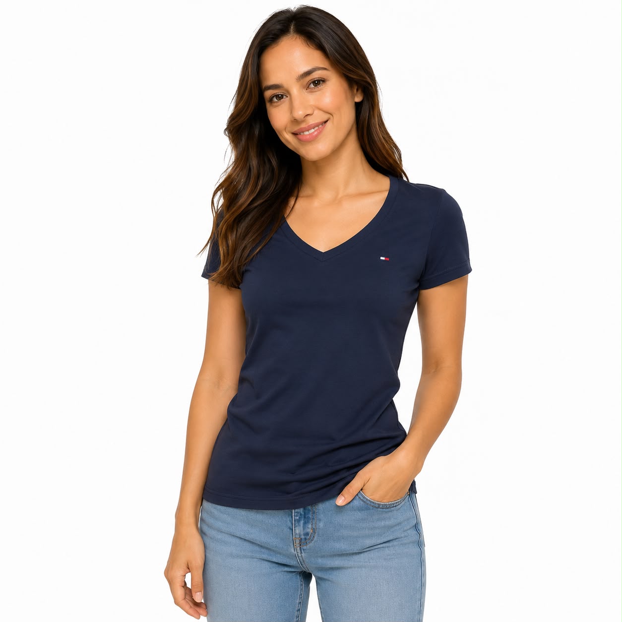 Tommy Hilfiger Essential V-Neck Slim Fit T-Shirt