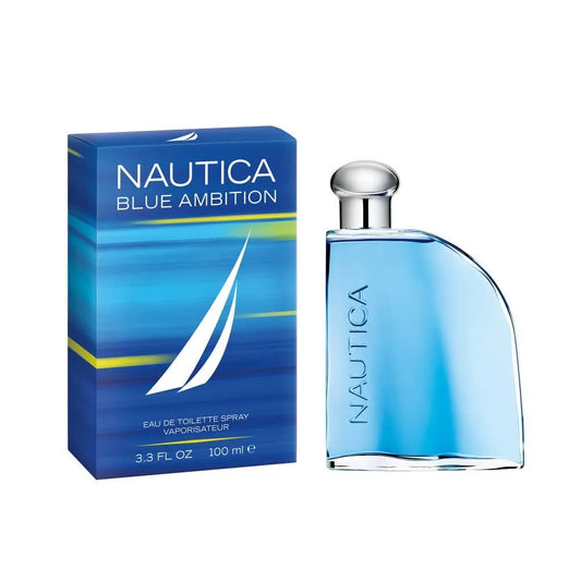 Nautica Blue Ambition Cologne For Men 3.4 Oz Eau De Toilette Spray