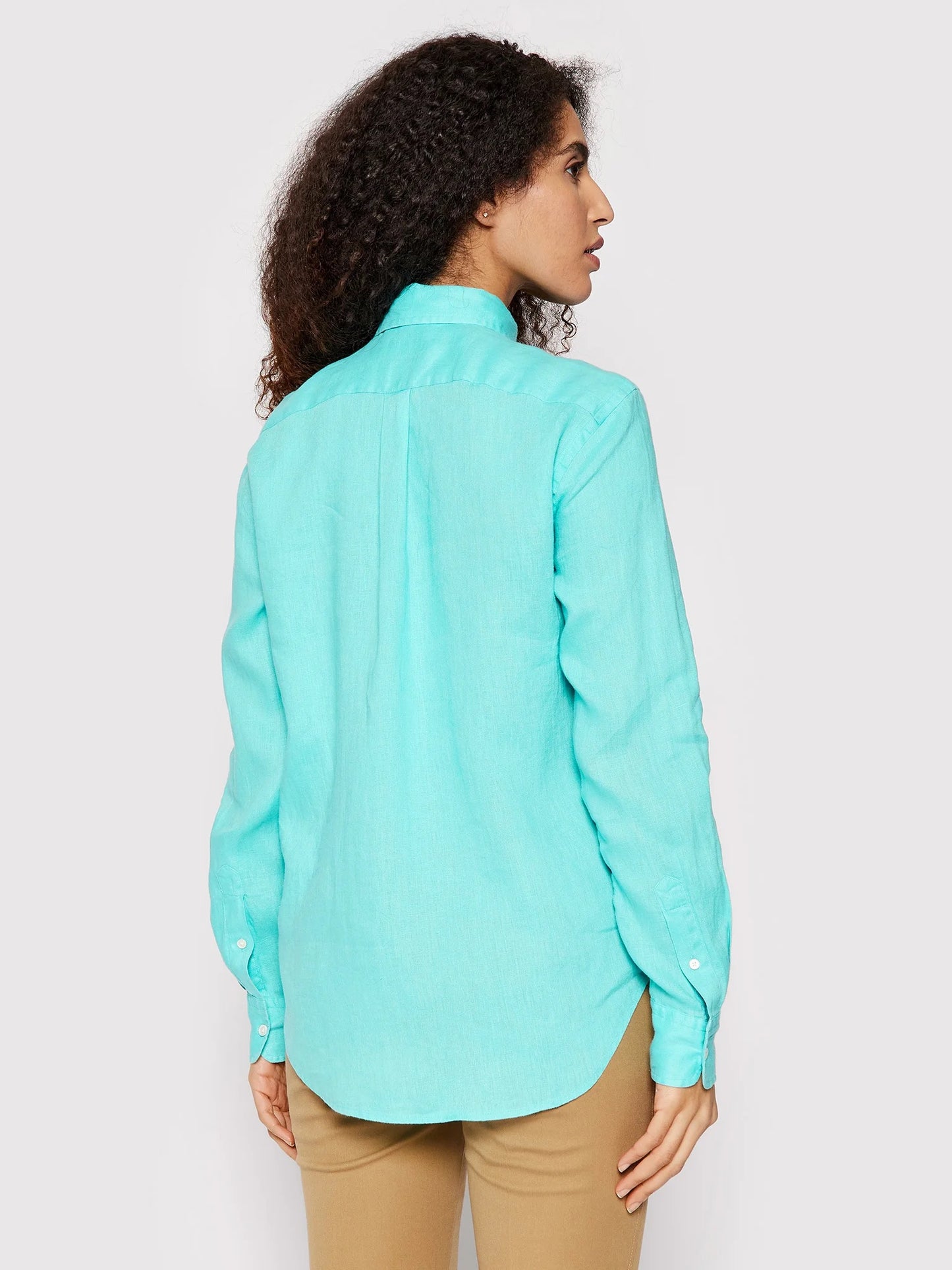U.S Polo Assn Striped Poplin Long Sleeve Shirt