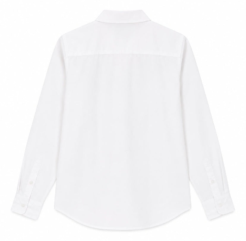 U.S POLO ASSN-White button-down shirt for women from the brand U.S. Polo Assn