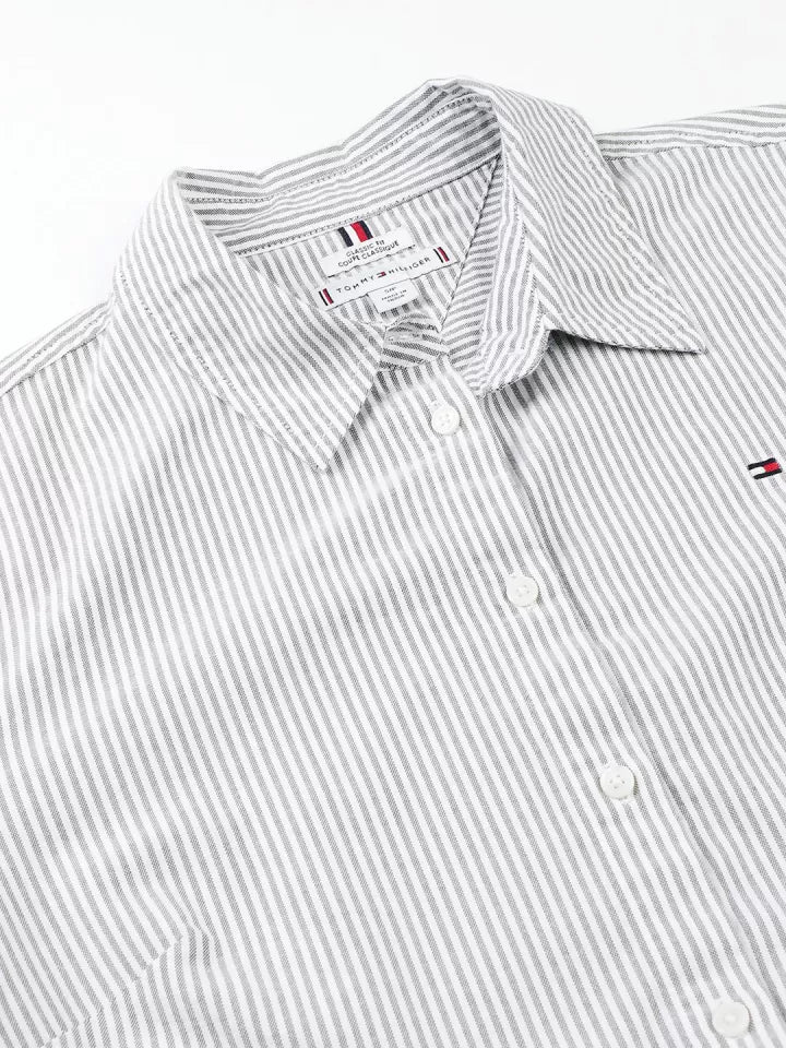 Tommy Hilfiger Long Sleeve Women’s Striped Shirt