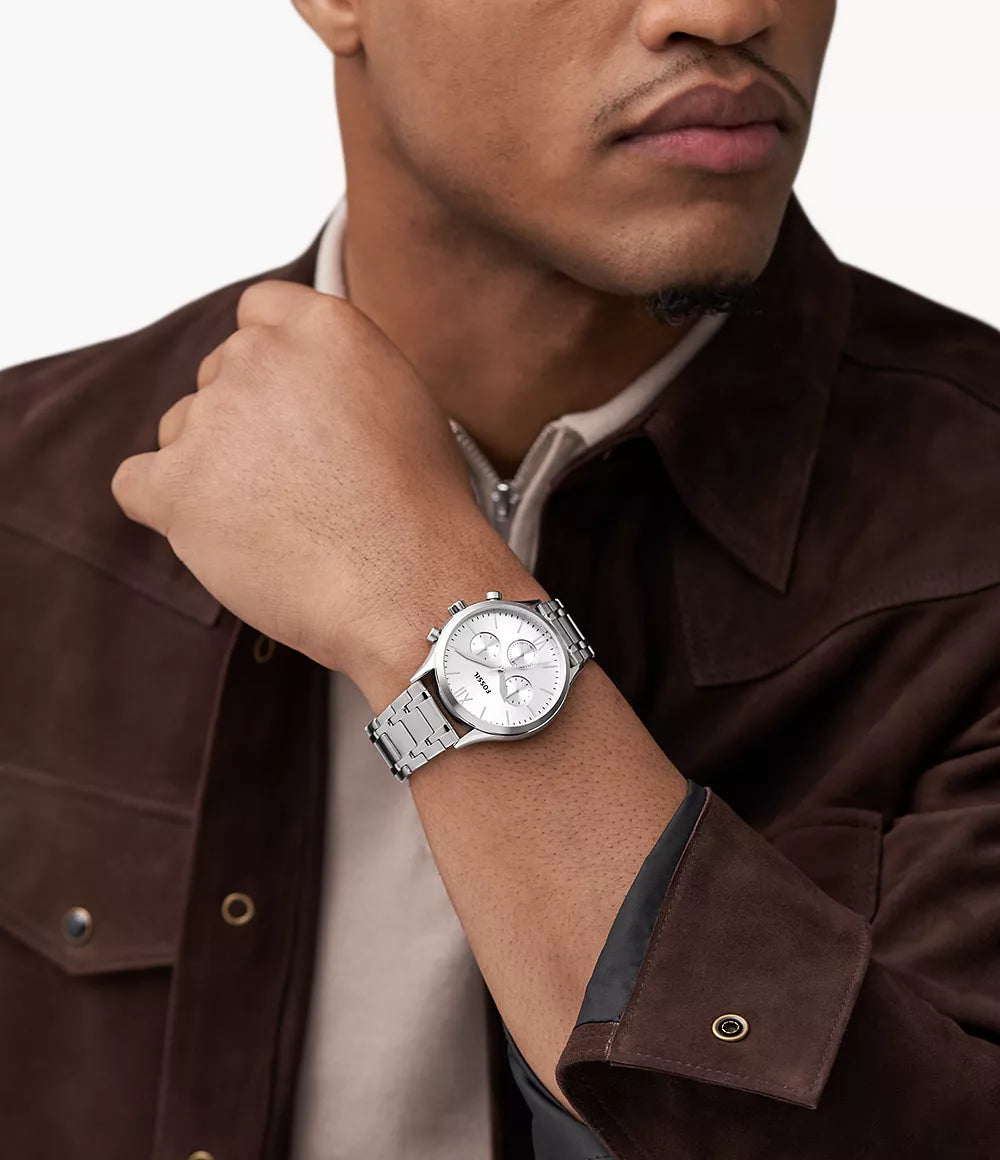 Fossil Fenmore Multifunction Stainless Steel Watch