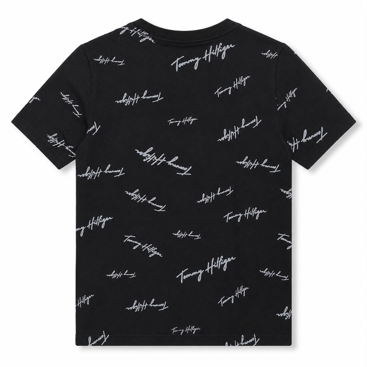 Tommy Hilfiger Kids' Signature Flag Stripe Logo T-Shirt