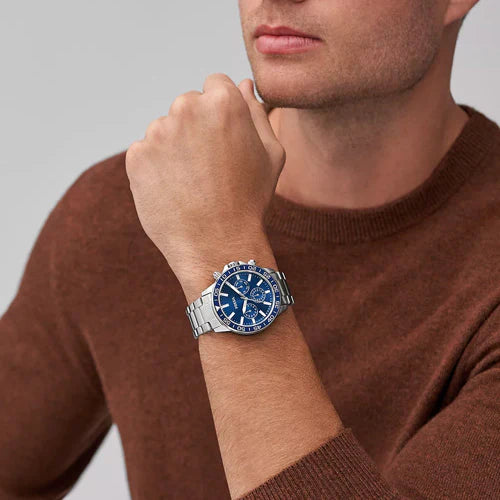 Fossil Men's His and Hers Multifunction Stainless Steel Watch