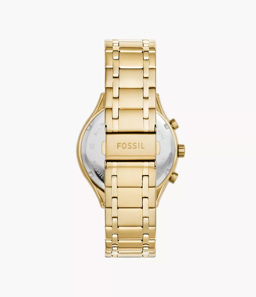 Fossil Fenmore Multifunction Gold-Tone Stainless Steel Watch