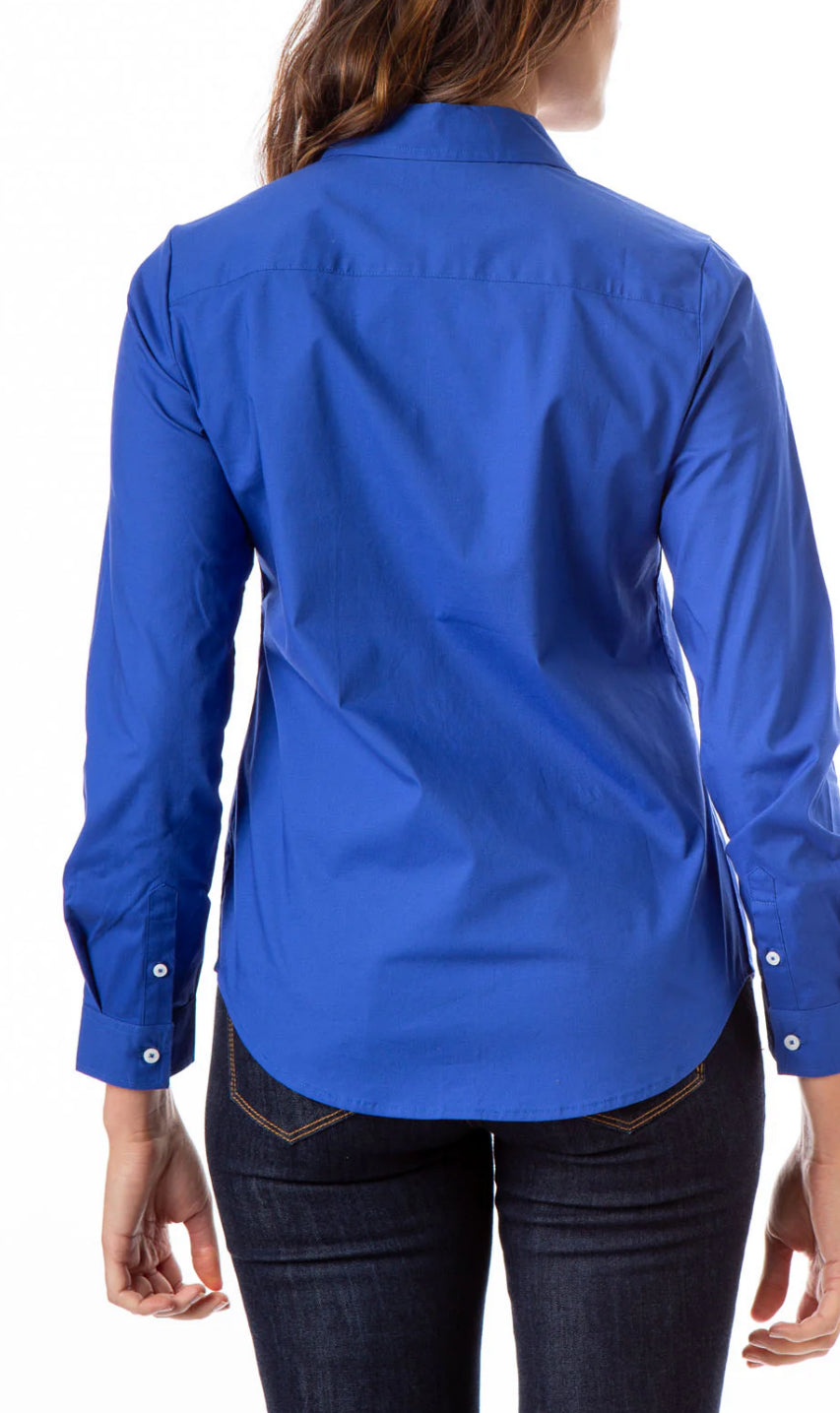 U.S Polo Assn Solid Stretch Poplin Shirt