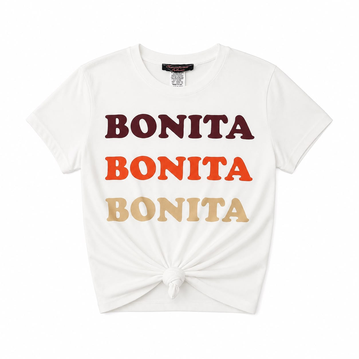 sensational collection Short-sleeved white graphic t-shirt