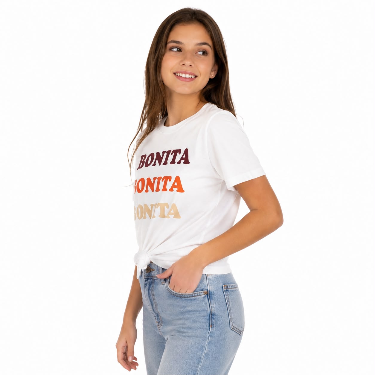 sensational collection Short-sleeved white graphic t-shirt