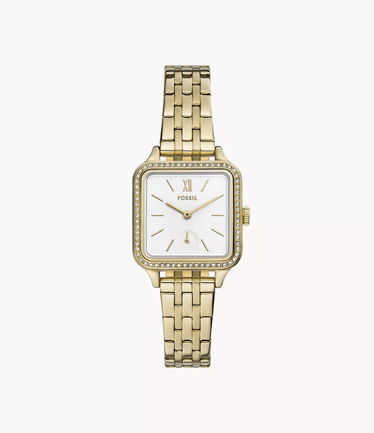 Fossil Colleen Three-Hand Gold-Tone Stainless Steel Watch