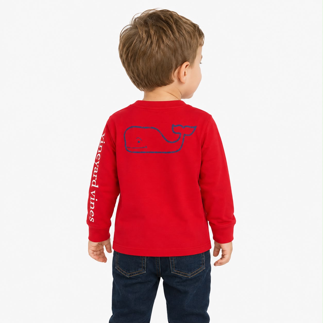 Vineyard Vines red long sleeve t-shirt